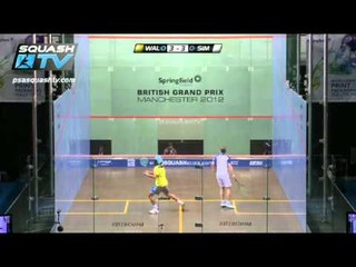 Squash : MegaRallies - Alister Walker v Chris Simpson - EP6