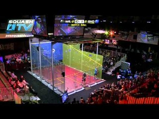 Squash : Delaware Investments U.S. Open 2012 Men's Quarter finals Part 1