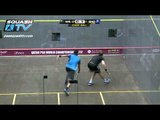 Squash : MegaRallies - James Willstrop v Mohamed El Shorbagy Qatar PSA Worlds 2012 - EP15