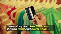 New Study Shows Credit and Debit Cards are the Dirtiest Payment Methods