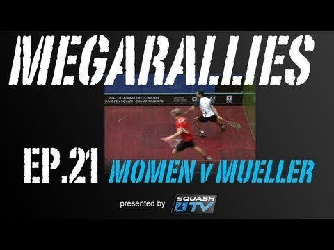 Squash : MegaRallies - Momen v Mueller US Open 2012 - EP21