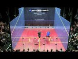 Squash : Canary Wharf 2013 SF Roundup pt2 - Nick Matthew v Peter Barker (Extended)