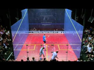 Squash : Canary Wharf Classic 2013 - Rd1 Roundup pt3