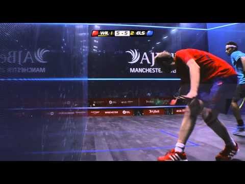 Squash : AJ Bell PSA World Championship 2013 - QF Willstrop v Elshorbagy