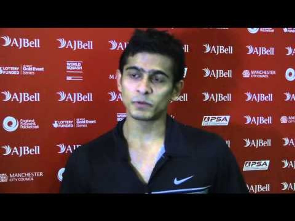 Squash : Two minutes with Saurav Ghosal