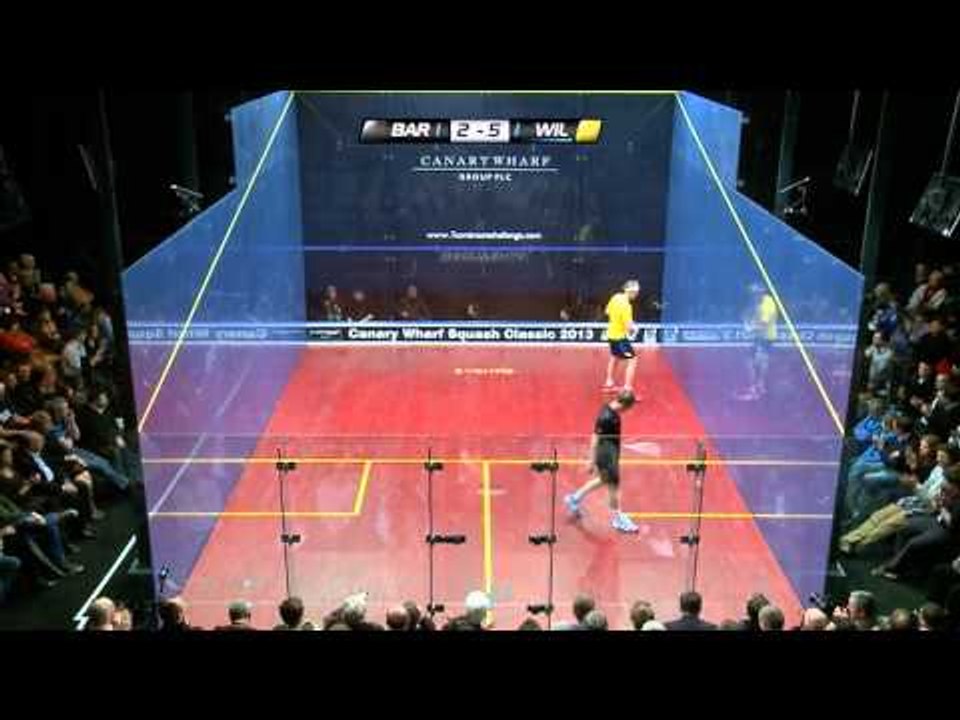 Squash : Megarallies - Willstrop v Barker :Ep 56