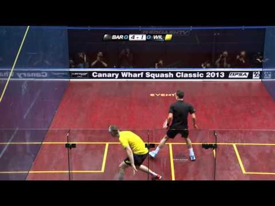 Squash : Megarallies - Willstrop v Barker :Ep 57