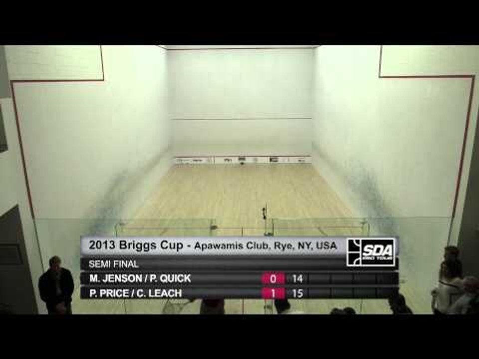 SQUASH (Hardball Doubles) : SDA 2013 Briggs Cup - SF ROUNDUP