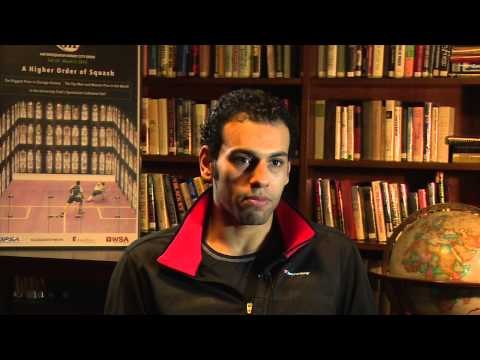 Squash: Post Game Interview Mohamed Elshorbagy Chicago QF