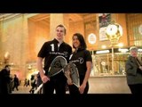 Squash : Nicol David & Nick Matthew Laureus Ambassadors 2014