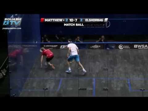 Squash : MegaRallies EP68 - Matthew v Elshorbagy Allam British Open 2014