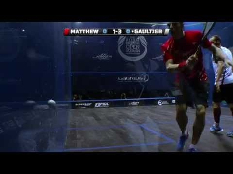 Squash : Allam British Open 2014 - PSA Final roundup - Gaultier v Matthew
