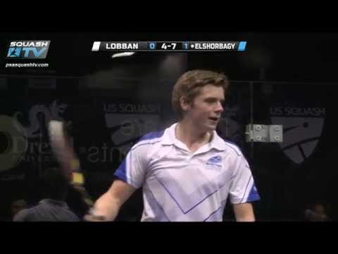 Squash : MegaRallies EP71 - Lobban v Elshorbagy : US Open 2014