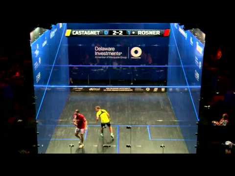 Squash : MegaRallies EP72 - Rosner v Castagnet : US Open 2014