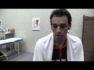 Squash: Post Game-SF Mohamed Elshorbagy: World Champs '14