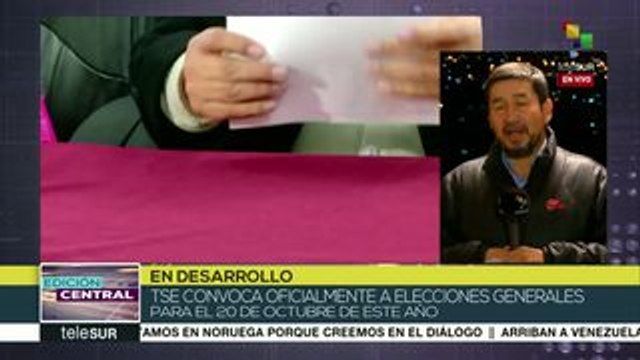 TSE de Bolivia convoca oficialmente a elecciones generales