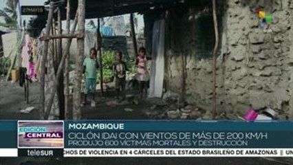 Mozambique: perduran los daños a dos meses del paso del ciclón Idai