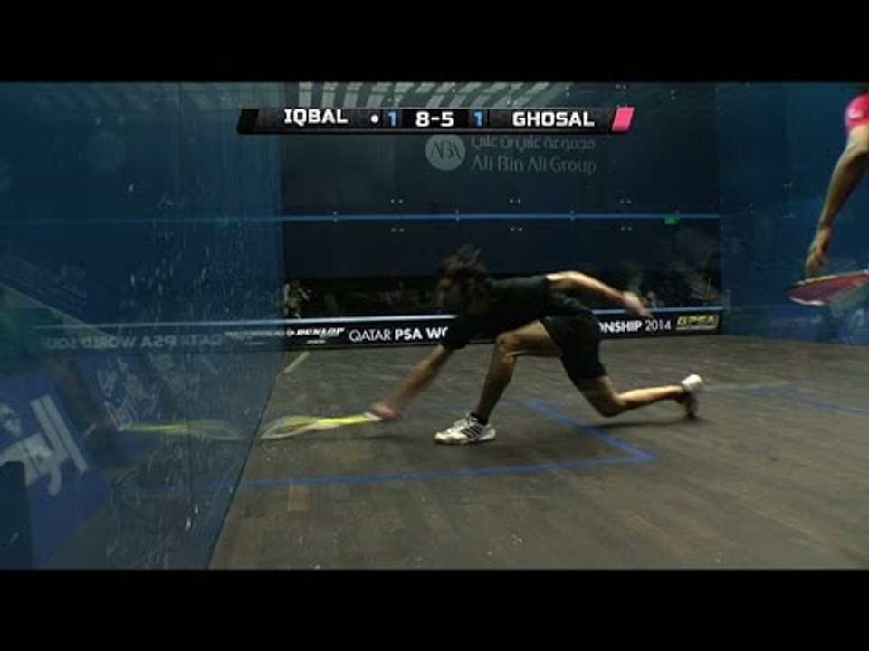 Squash: Quick Hit! EP136: Ghosal v Iqbal World Championship 2014