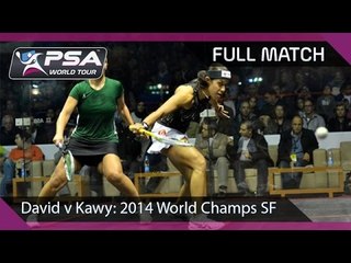Squash: Full Match - 2014 Women's World Championship SF - David v Kawy