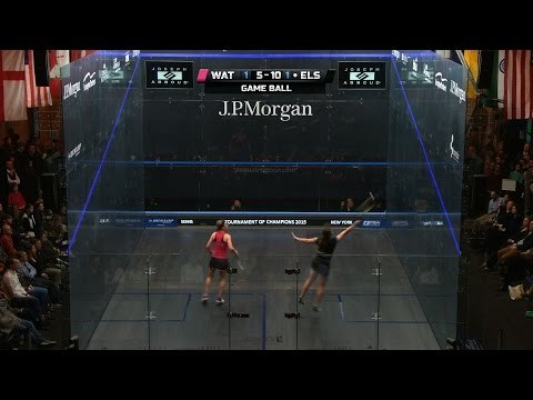 Squash: Quick Hit! EP157: Waters v El Sherbini : Tournament of Champions 2015