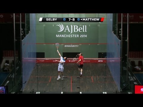 Squash: MegaRallies EP130 : Selby v Matthew - British Grand Prix 2014