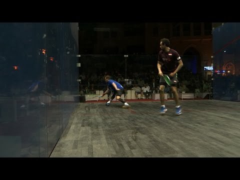 Squash: MegaRallies EP124: Gaultier v Ashour - El Gouna 2015