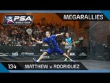 Squash: MegaRallies Ep.134: Matthew v Rodriguez - Tournament of Champions 2015