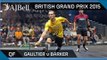 Squash: British Grand Prix 2015 Quarter-Final Highlights: Gaultier v Barker
