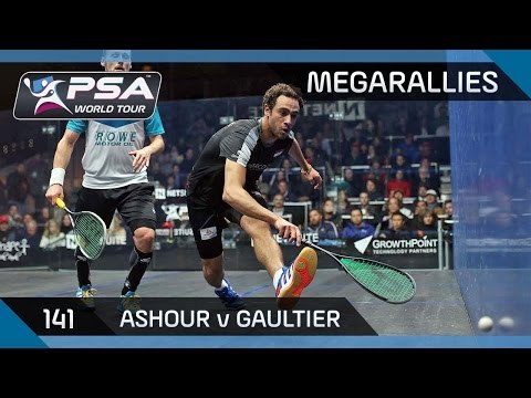 Squash: MegaRallies Ep. 141 - Ashour v Gaultier - NetSuite Open 2015