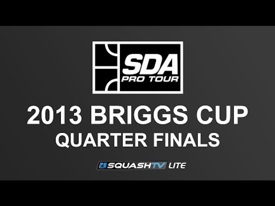 SQUASH (Hardball Doubles) : SDA 2013 Briggs Cup - QUARTER FINALS