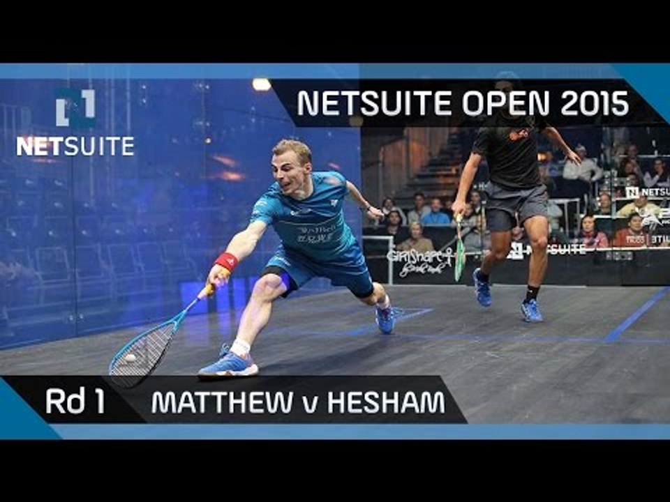 Squash: NetSuite Open 2015 Rd 1 Highlights - Ma...