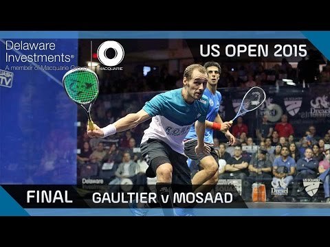 Squash: Delaware Investments US Open 2015 - Final Highlights - Gaultier v Mosaad