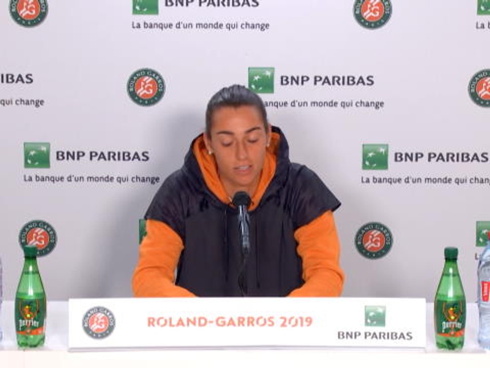 Roland-Garros - Garcia : "Avec les moyens du bord"