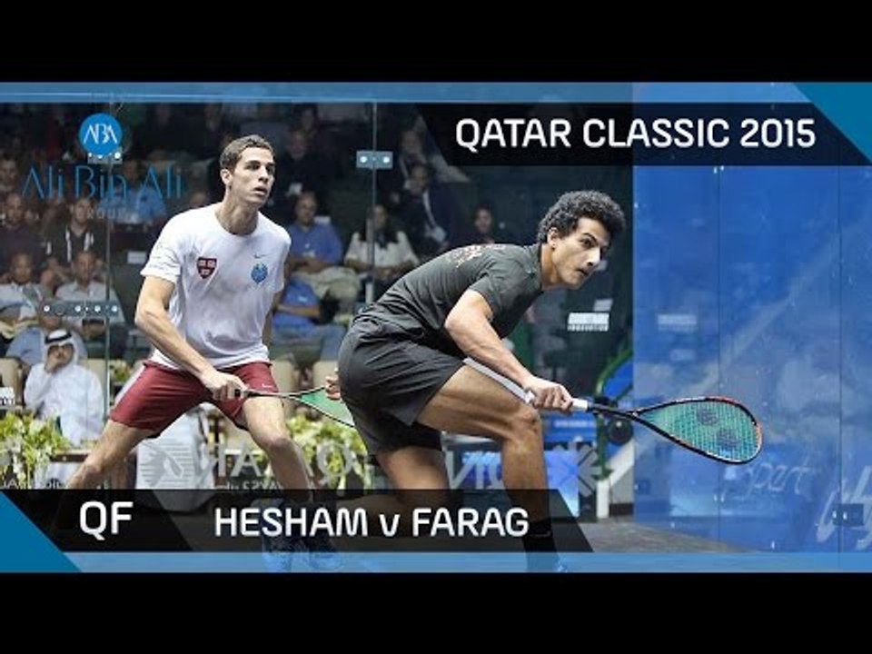 Squash: Qatar Classic 2015 - Men's QF Highlights: Hesham v Farag