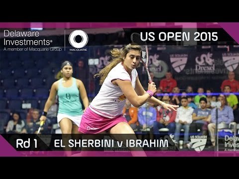 Squash: Delaware Investments US Open 2015 - Rd 1 Highlights - El Sherbini v Ibrahim