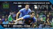 Squash: 2015 PSA Men's World Championship Rd 2 Highlights: Momen v Elias