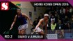 Squash: Hong Kong Open 2015 - Women's Rd 2 Highlights: David v Arnold