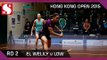Squash: Hong Kong Open 2015 - Women's Rd 2 Highlights: El Welily v Low