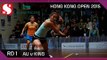 Squash: Hong Kong Open 2015 - Women's Rd 1 Highlights: Au v King
