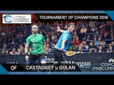 Squash: Tournament of Champions 2016 - Men's QF Highlights: Castagnet v Golan