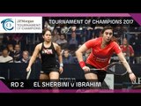 Squash: El Sherbini v Ibrahim - Tournament of Champions 2017 Rd 2 Highlights