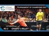 Squash: Gawad v Pilley - Tournament of Champions 2017 Rd 2 Highlights