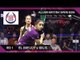 Squash: El Welily v Gilis - Allam British Open 2016 - Women's Rd 1 Highlights