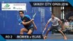 Squash: Momen v Elias - Windy City Open 2016 - Men's Rd 2 Highlights