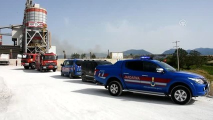 Manisa'da meyve bahçelerinde yangın