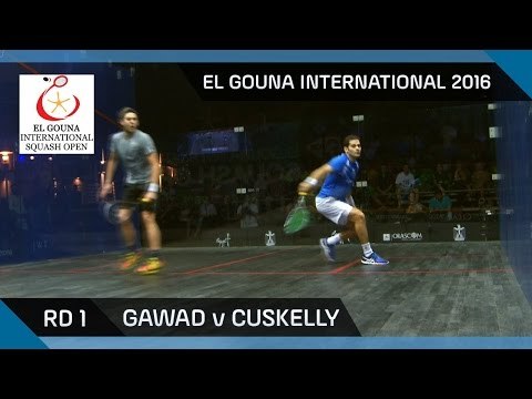 Squash: Gawad v Cuskelly - El Gouna International 2016 RD 1 Highlights