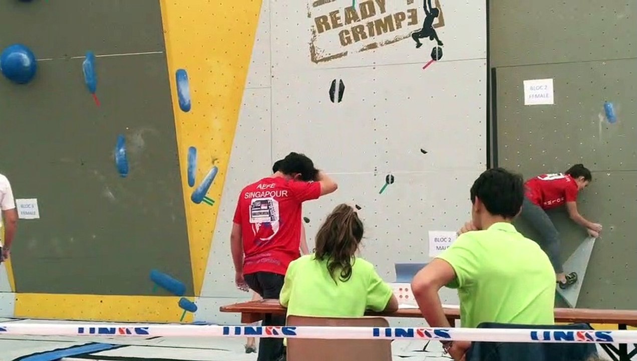 Aubenas : une journée au Championnat du monde d'Escalade UNSS