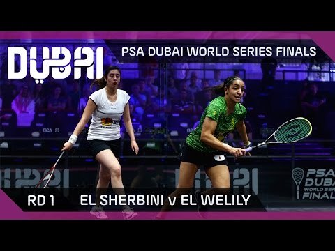 Squash: El Sherbini v El Welily - PSA Dubai World Series Finals - Women's Rd 1 Highlights