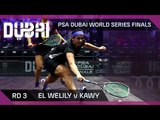 Squash: El Welily v Kawy - PSA Dubai World Series Finals - Women's Rd 3 Highlights