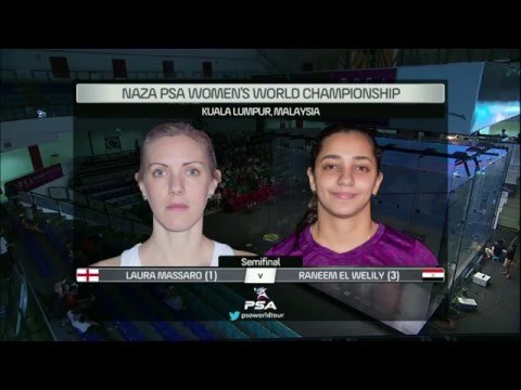 NAZA PSA WOMEN'S WORLD CHAMPIONSHIP - Semi Final Roundup - Massaro v Welily